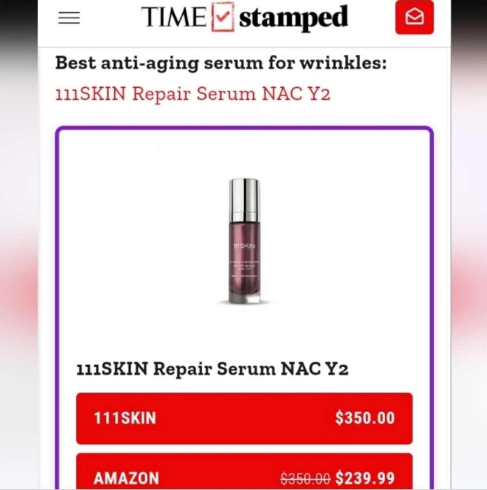 111SKIN Y Theorem Repair Anti-Aging NAC Y² Serum NWT - Picture 7 of 9